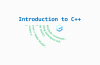 Introduction to C++