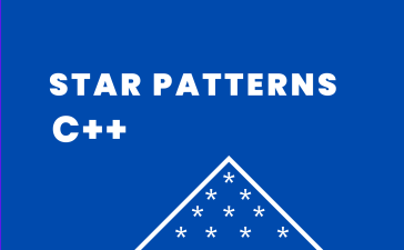 Star patterns in cpp
