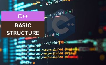 C++ program basic structure