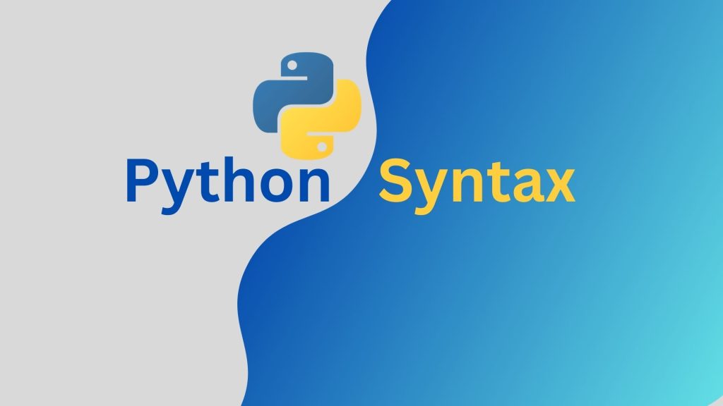 python basic syntax